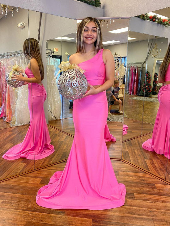 Fuchsia Elegance Lace Gown | A line prom dresses, Evening dresses, Prom  dress inspiration